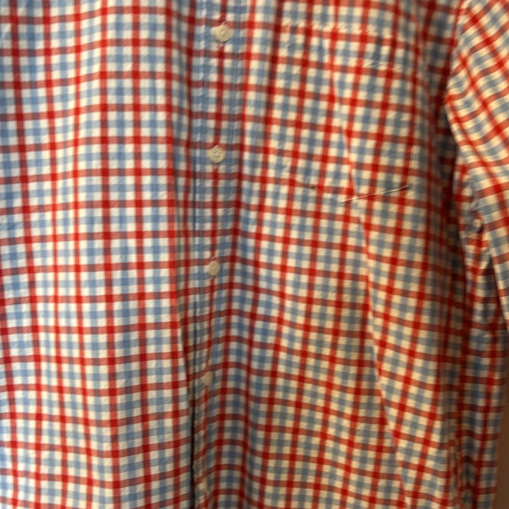 J. Crew plaid button down size medium - Picture 2 of 5